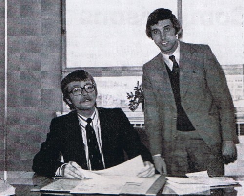 Harrow Branch Manager Keith Mackenny and Service Manager Peter Mole